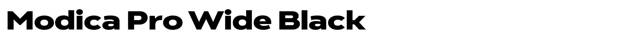 Modica Pro Wide Black image